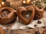 Coeurs chocolat moelleux