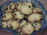Cookies aux pépites de chocolat et cranberries