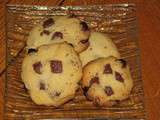 Cookies aux pépites de chocolat lavande