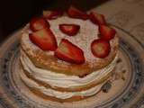 Victoria Sponge Cake aux fraises