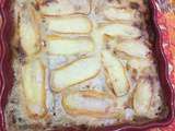 Lasagnes de panais au jambon et reblochon