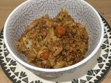 One pot quinoa aux épices tandori