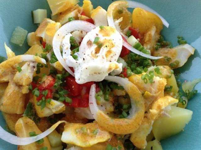 Recettes de Salade de pomme de terre de la cuisine facile de chris