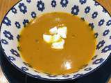 Soupe de potimarron au curry