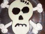 Gâteau Tête de Mort *** Halloween
