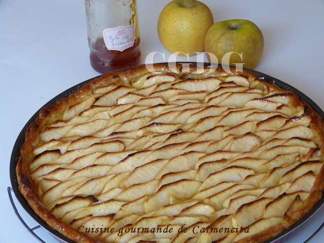 Recettes De Tarte Aux Pommes Et Creme Patissiere