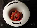 Saute de veau basquaise au chorizo et aux poivrons rouges (recette de l atelier des chefs)