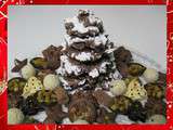 Déco Noël: Sapin en Chocolat