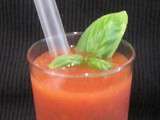Ww: Soupe ou Gaspacho de Tomates à la Courgette et Basilic
