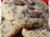 Cookies au pralin et pépites pralinées