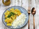 Curry de poulet et courge musquée