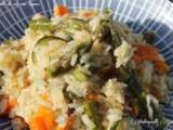 Poêlé de riz aux légumes