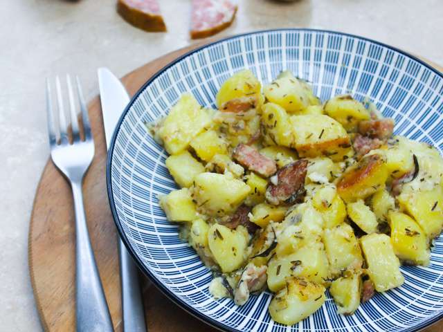 Recettes de Saucisse et Pomme de terre - 2