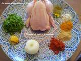 Marinade de poulet à la marocaine