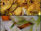 Cuisine vapeur : Poulet mariné et ses légumes