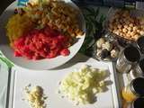 Curry de pois chiche et légumes