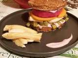 Hamburger frites healthy (petit déjeuner )