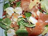 Salade saumon fumé/coraya