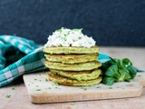 Pancake courgette