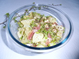 Salade de pommes de terre et feuilles d’aubépine (à l’italienne)