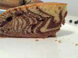 Zebra cake vanille - chocolat/tonka