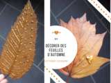 Septembre Cocooning #3 : diy feuilles d’automne