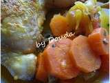 Tajine poulet (ou veau) carottes