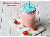 Milkshake fraise-coco {Sans lactose - Sans sucres}