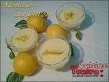Mousse au citron