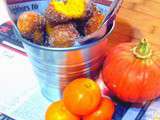Beignets de Potiron aux zestes et marmelade de clementines