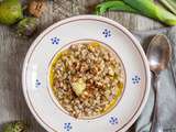 Minestra di legumi e cereali  (soupe de légumineuses et céréales)