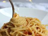 Spaghetti all'Alfredo , sans beurre ni parmesan