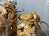 Taralli dolci pugliesi , petits biscuits sucrés des Pouilles - sans oeuf
