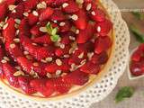 Tarte aux fraises classique