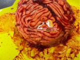 Gâteau cerveau pour Halloween