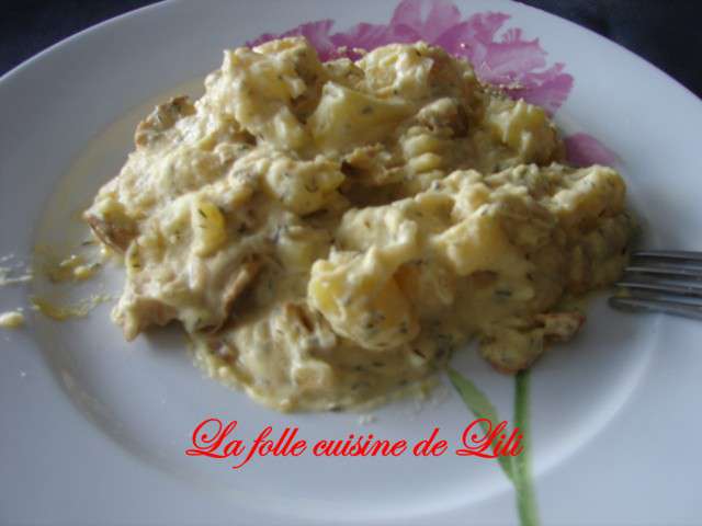 Recettes de Sauce à la crème et Pomme de terre