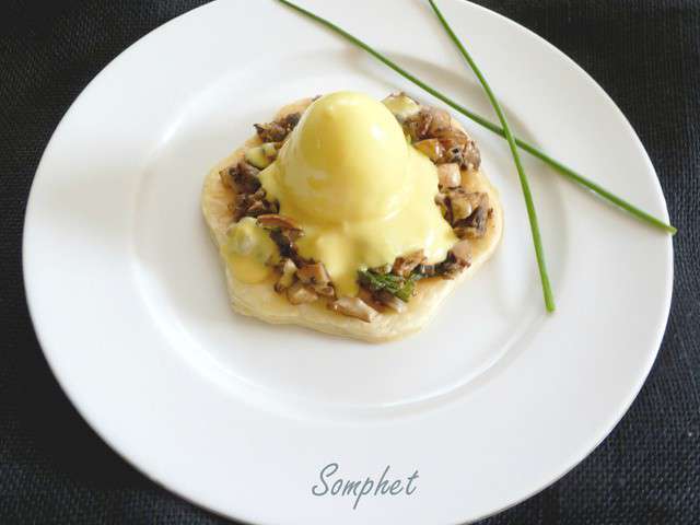 Recettes de Sauce hollandaise et Champignons