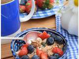 Bircher Muesli : les céréales du petit déjeuner saines et fruitées