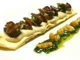 Ouvre-toi Sésame : escargots à la libanaise sauce taratour - Caracoles a la libanesa