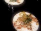 Panacotta d'ajo blanco : le gazpacho blanc andalous change de dimension