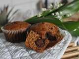 Muffins banane & pépites de chocolat