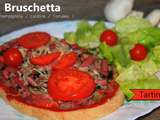 Bruschetta ( Lardons / Champignons / Tomates )