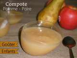 Compote Pomme-Poire ( Cookéo )