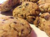 Homemade crunchy cookies