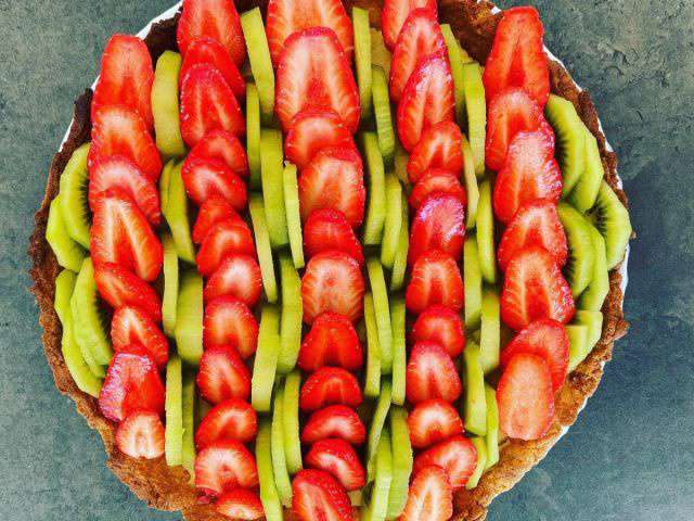 Recettes De Tarte Fraise Et Kiwis