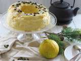 Chiffon cake à la bergamote