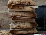 Cookies à la farine de chataigne et au chocolat praliné