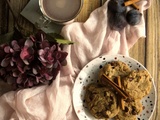 Cookies aux figues, cannelle et chocolat