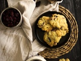 Cookies cranberries et fève tonka