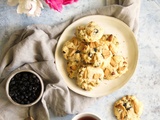 Cookies myrtilles noisette dulcey